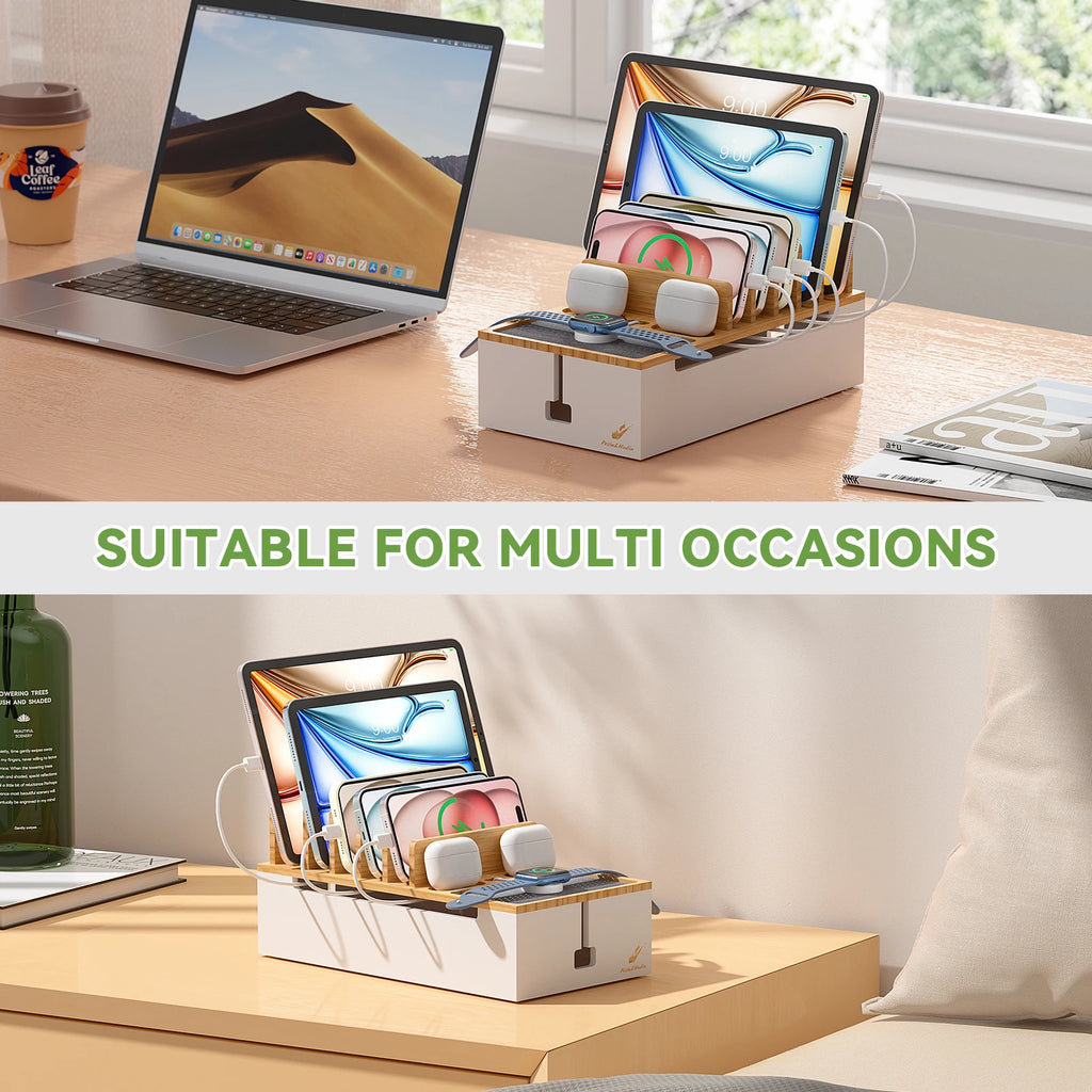 wood Charging Station