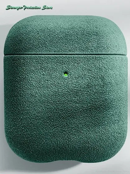 Italian Suede Leather Case For Airpods