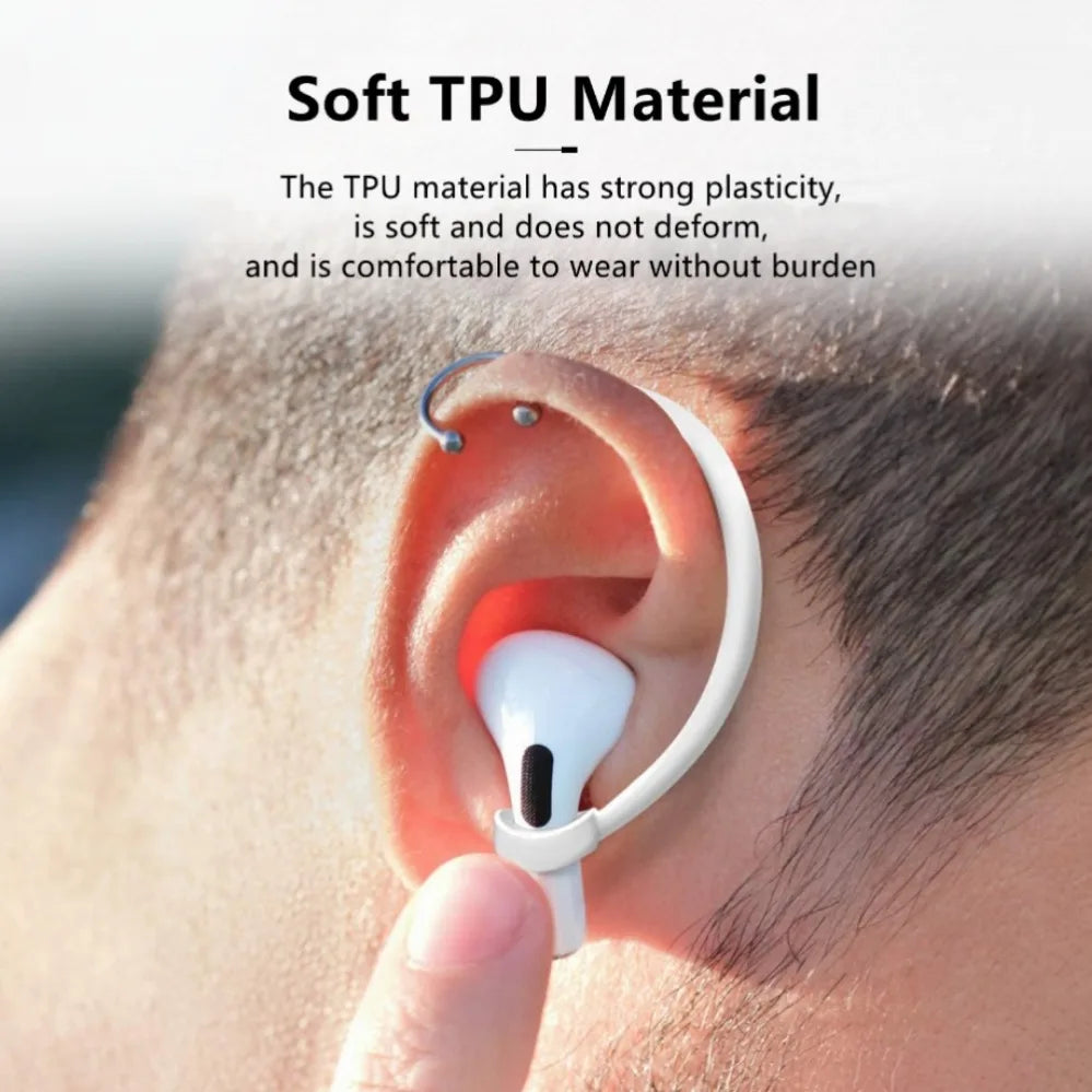 Silicone Ear Hooks For Apple Air Pods and Pro