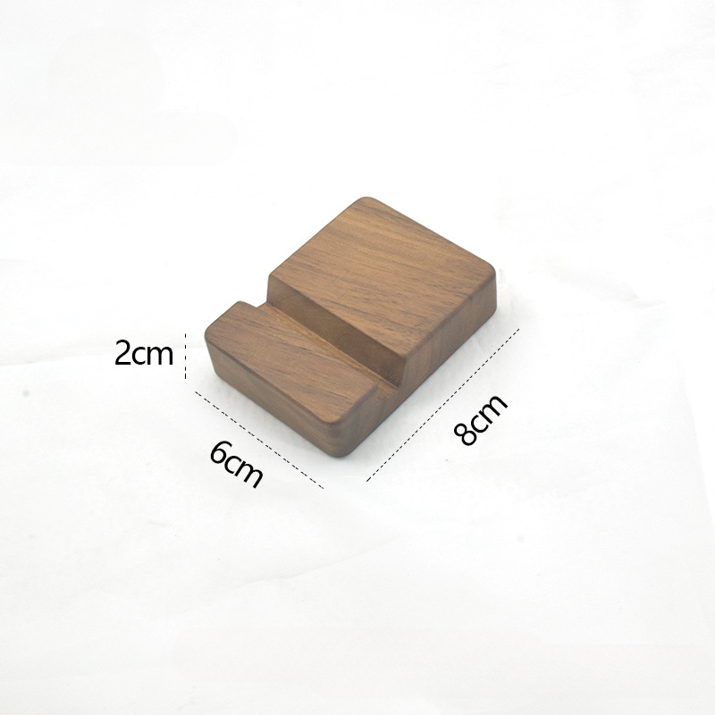 Solid Wood Cell Phone Rack Stand Holder