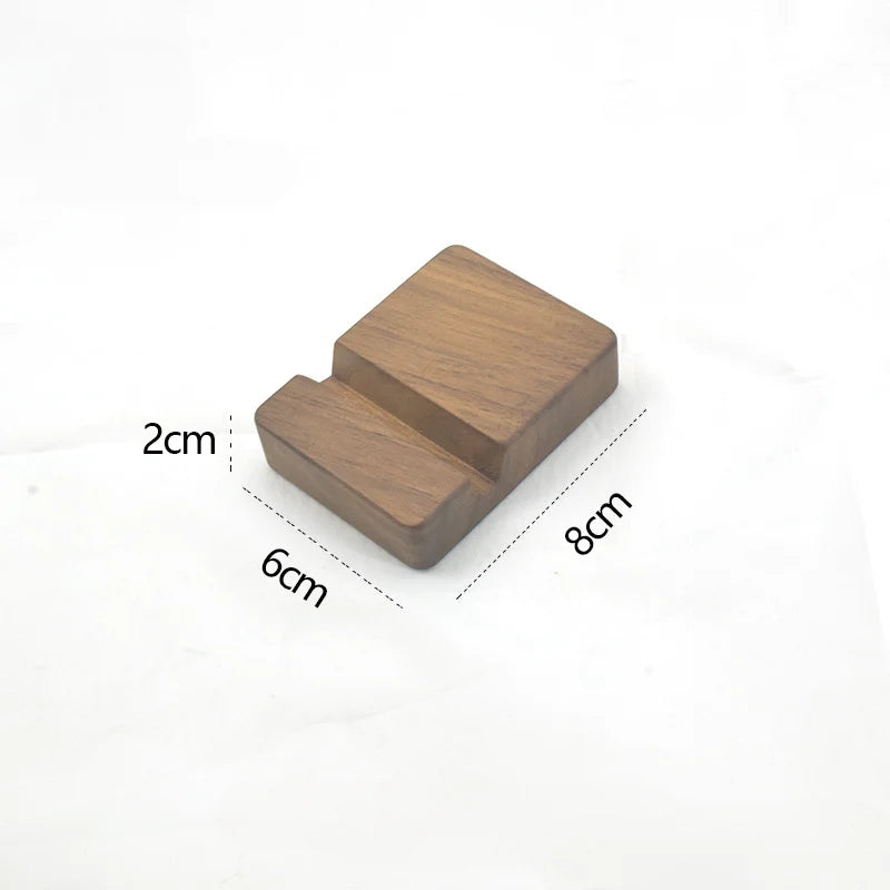 Solid Wood Cell Phone Rack Stand Holder