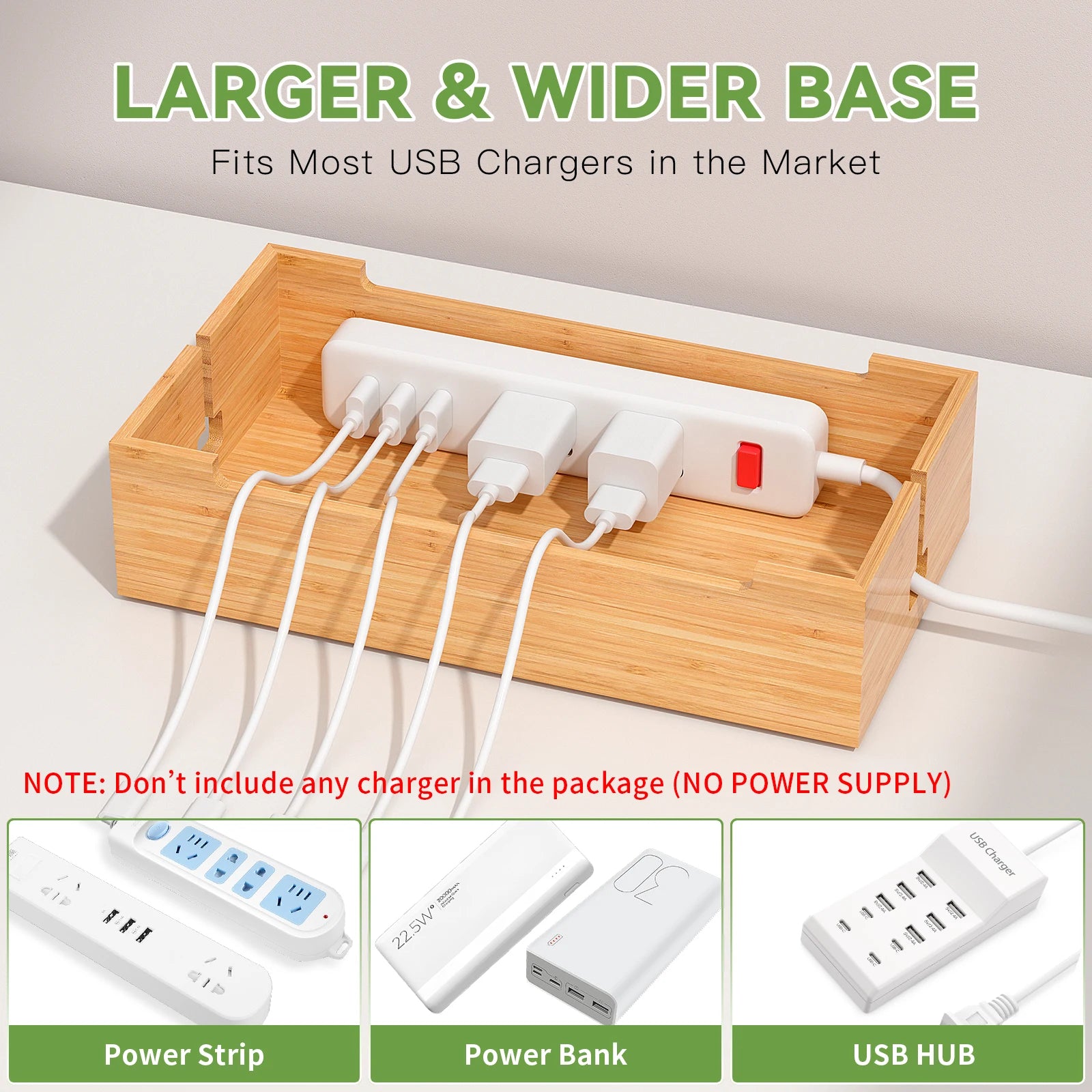 wood Charging Station