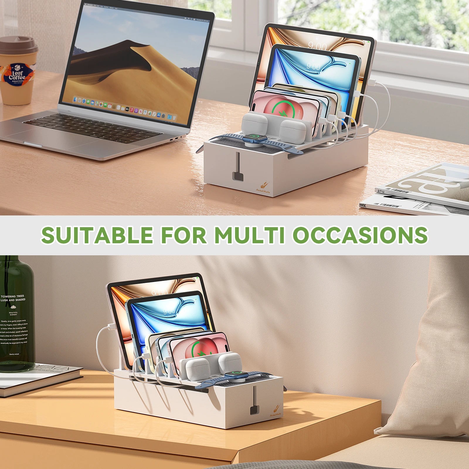 wood Charging Station