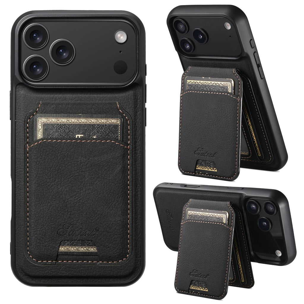Wireless Charging leather Phone Case