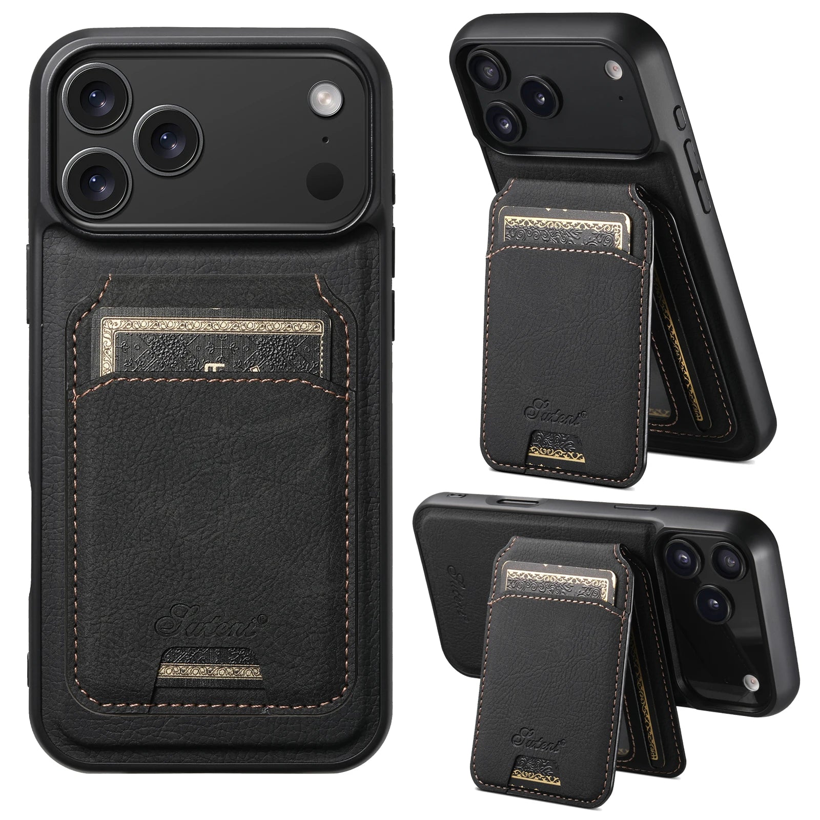 Wireless Charging leather Phone Case
