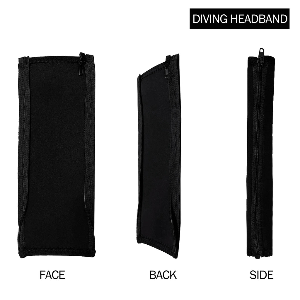 Full Closure Headphone Headband Cover Zipper