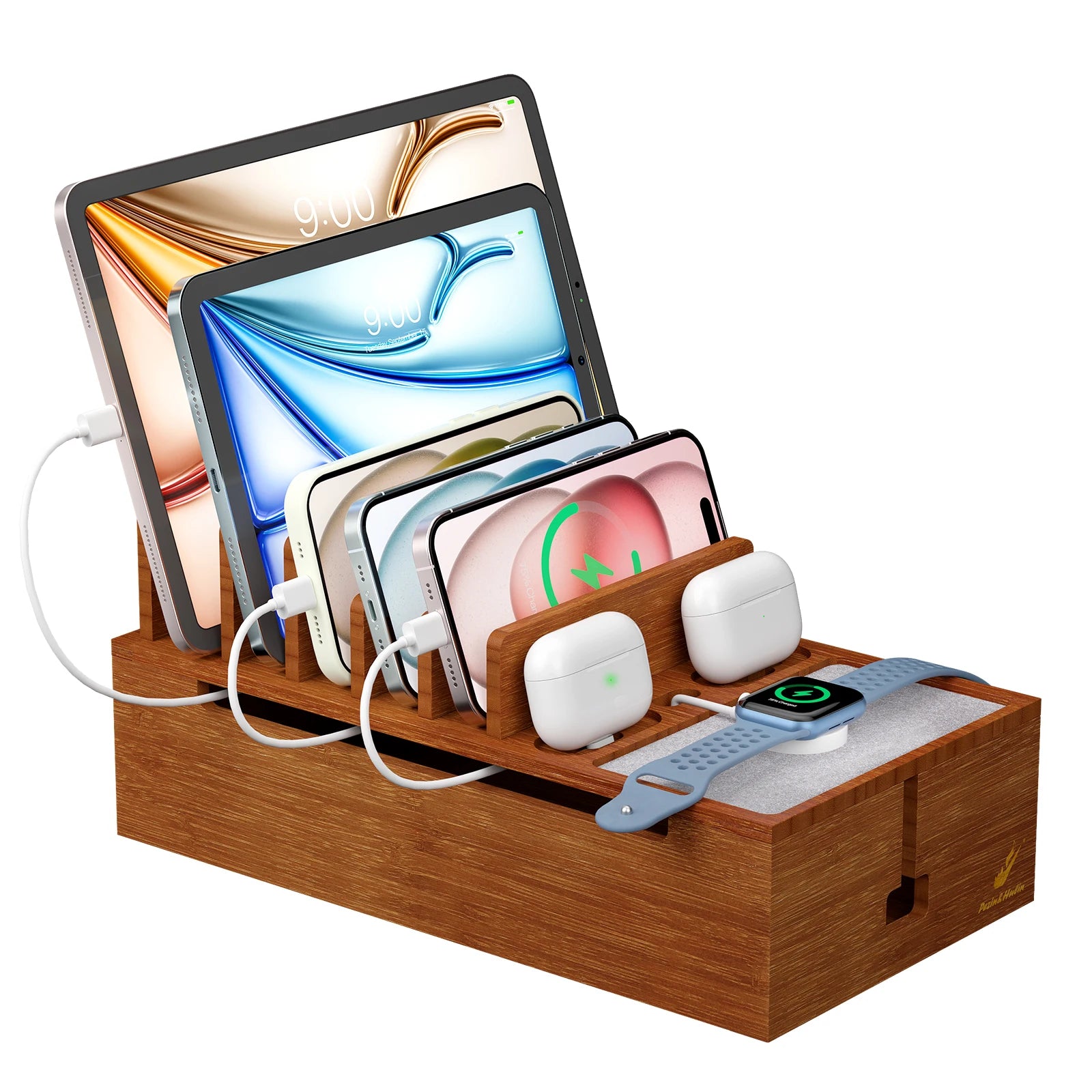 wood Charging Station