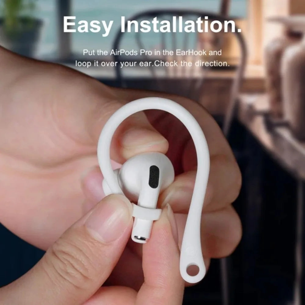 Silicone Ear Hooks For Apple Air Pods and Pro