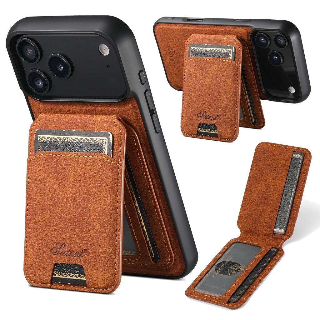 Wireless Charging leather Phone Case