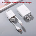 Fast Charger UK Plug Turbo Charge Adapter  Usb Type C Cable