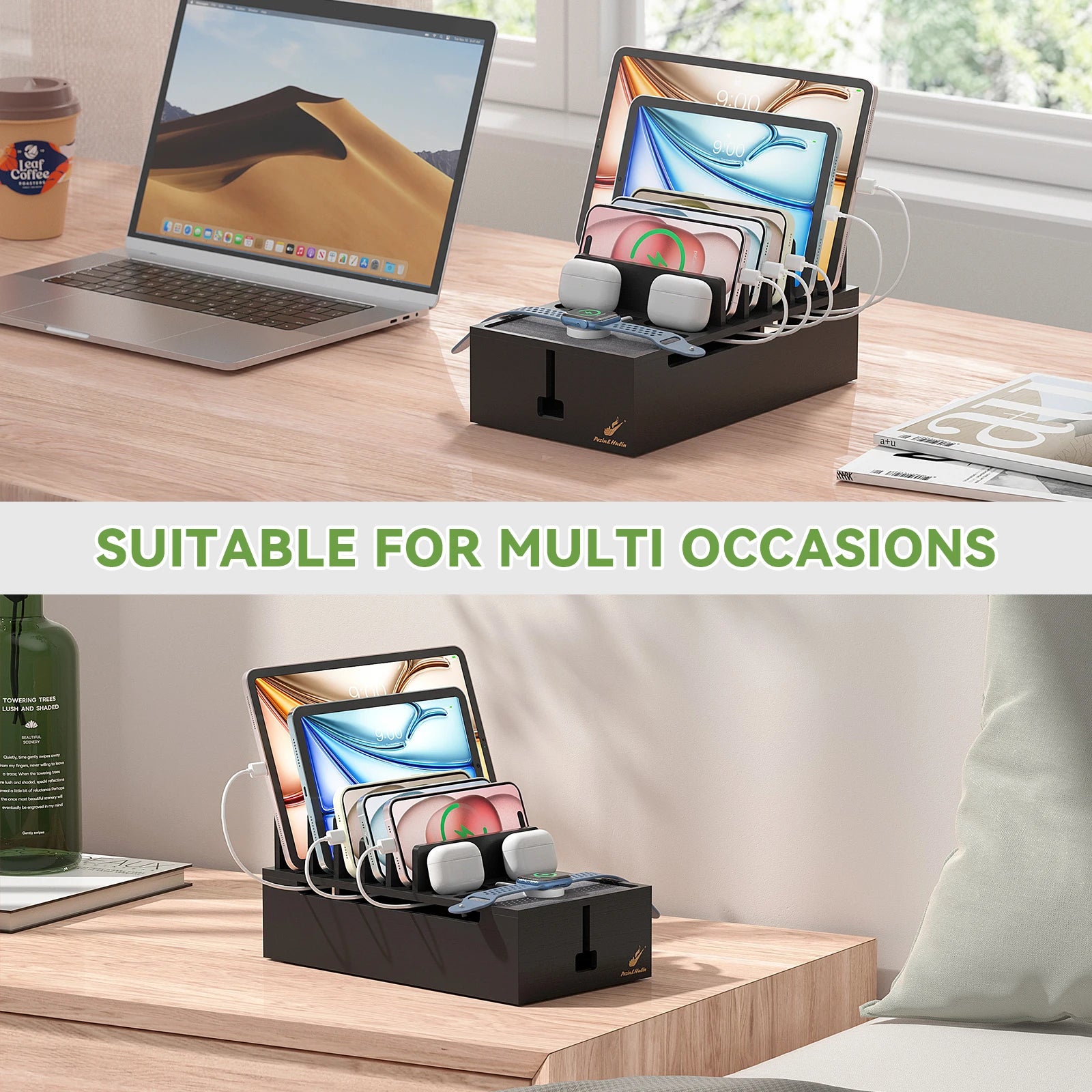 wood Charging Station