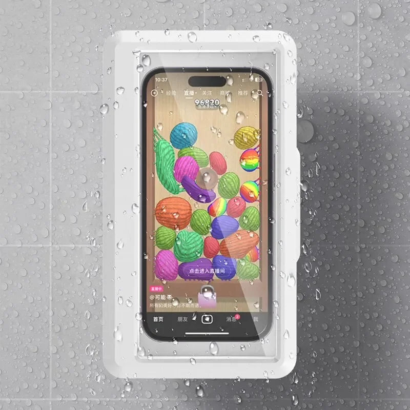 Bathroom Waterproof Phone Case Stand Box