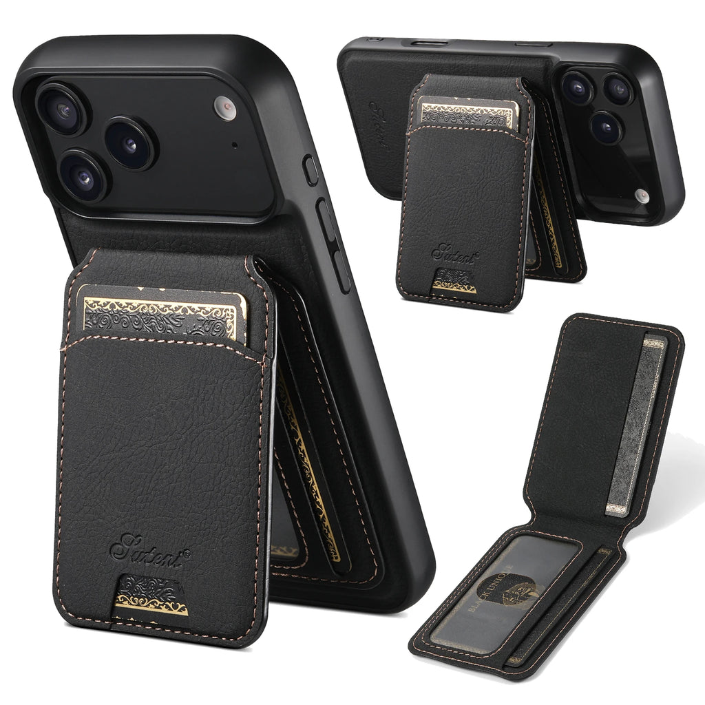 Wireless Charging leather Phone Case