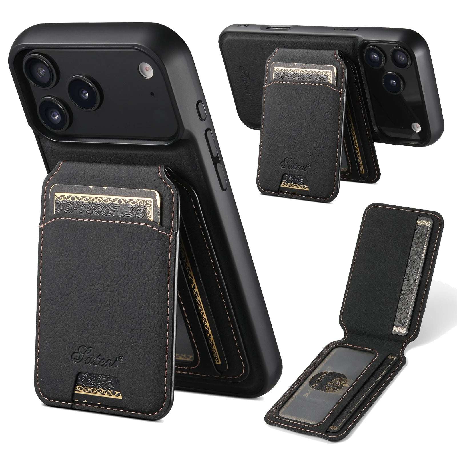 Wireless Charging leather Phone Case