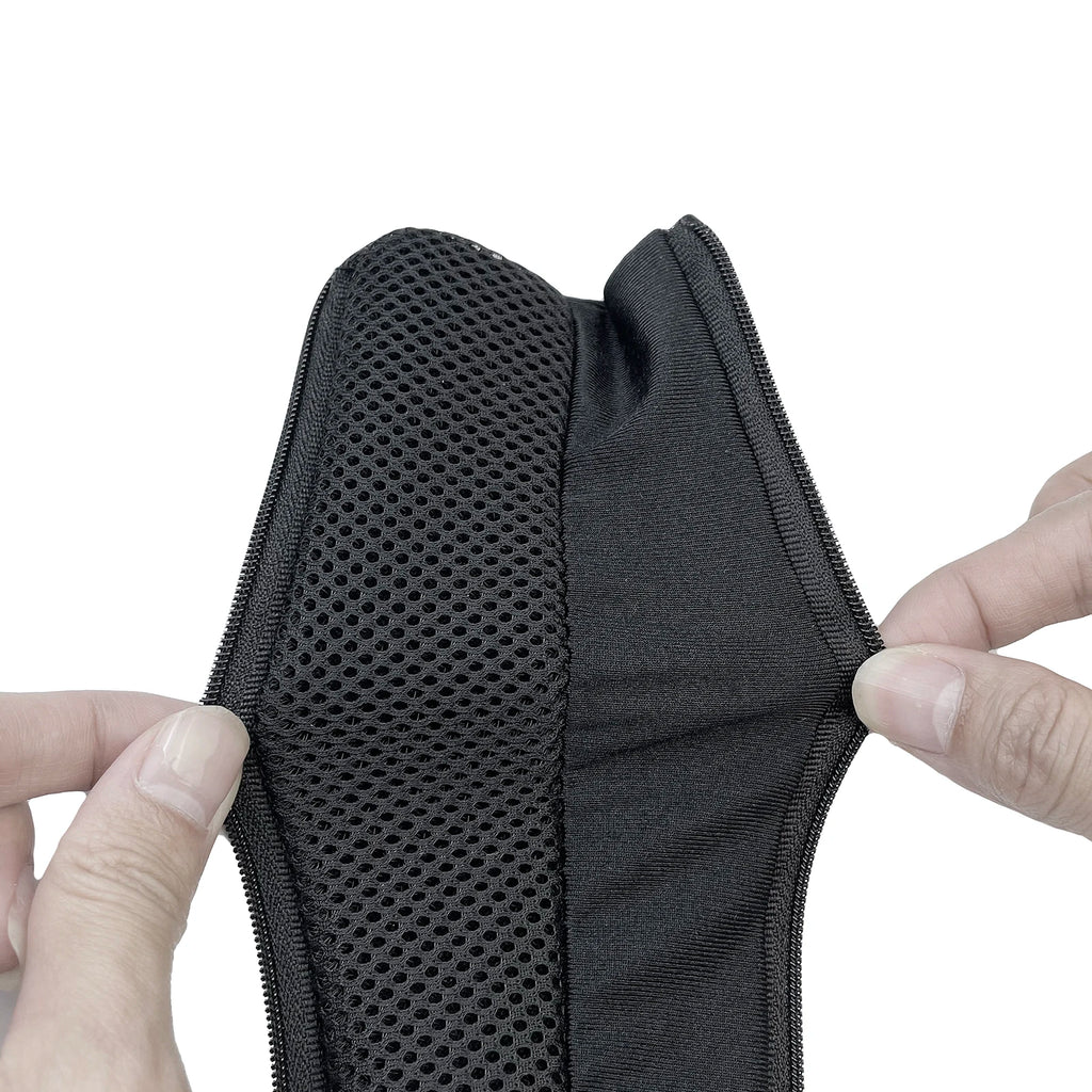 Full Closure Headphone Headband Cover Zipper
