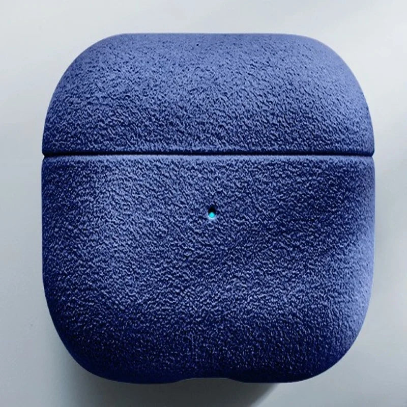 Italian Suede Leather Case For Airpods