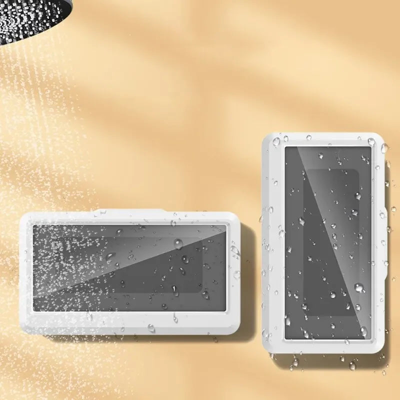 Bathroom Waterproof Phone Case Stand Box