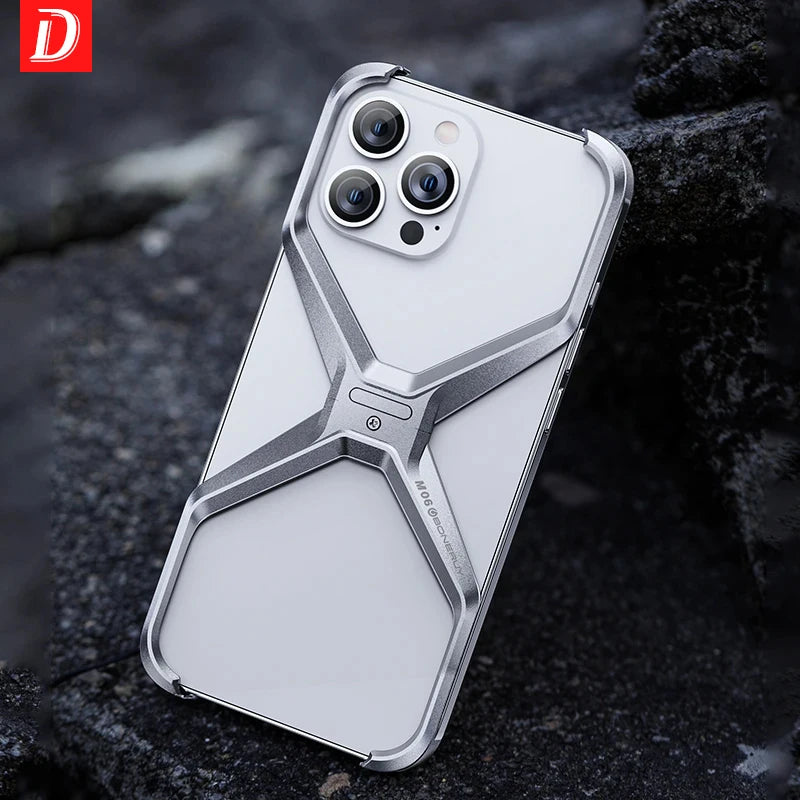 Luxury Aluminium Rimless Phone Case