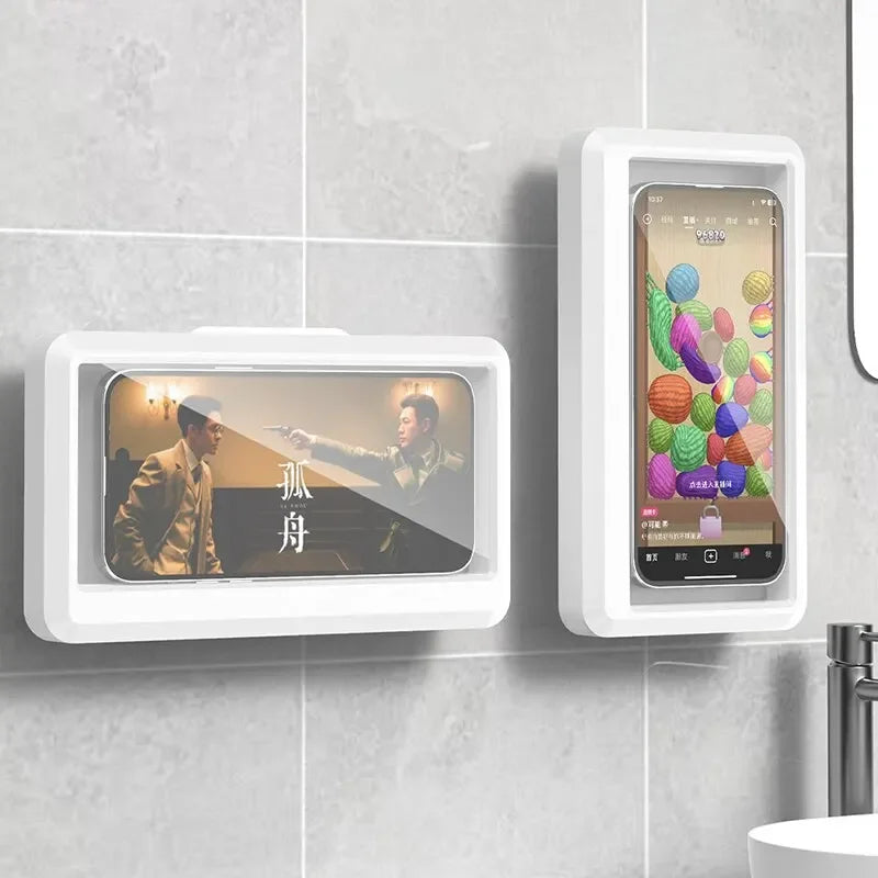 Bathroom Waterproof Phone Case Stand Box