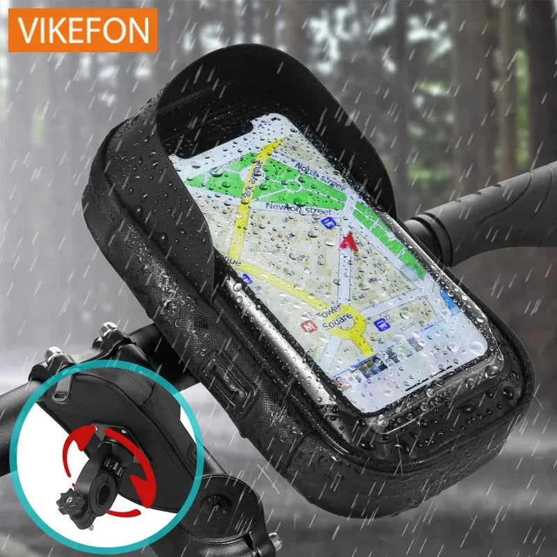Bicycle Motorcycle Waterproof 360° Rotation Phone Holder